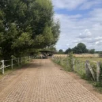 befestigter Trail zur Heuraufe